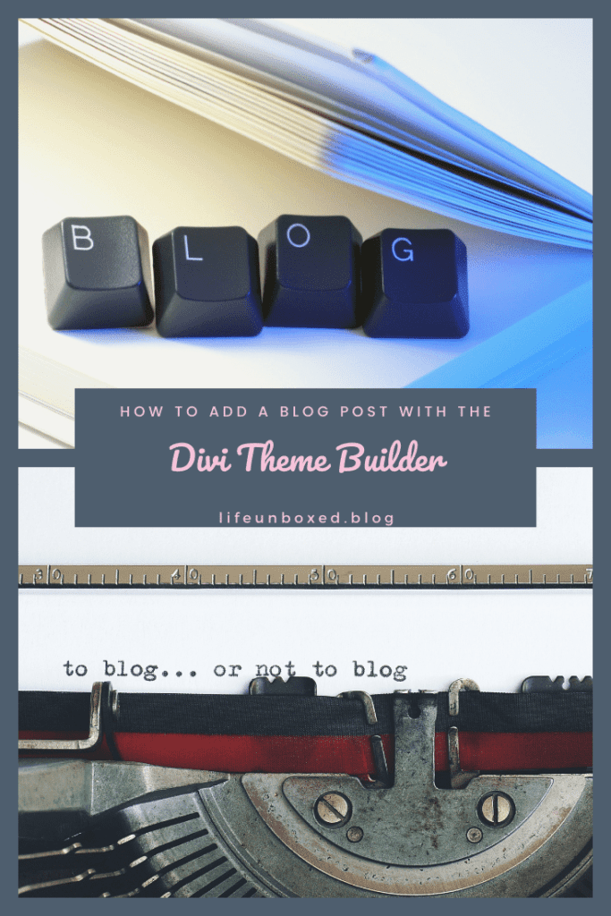 How To Add A Blog Post Using The Divi Theme For Wordpress