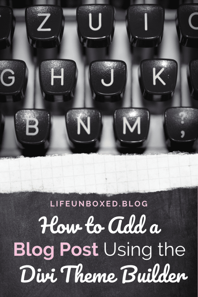 How To Add A Blog Post Using The Divi Theme For Wordpress